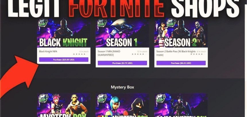 Where To Buy Fortnite Accounts Without Getting Scammed?